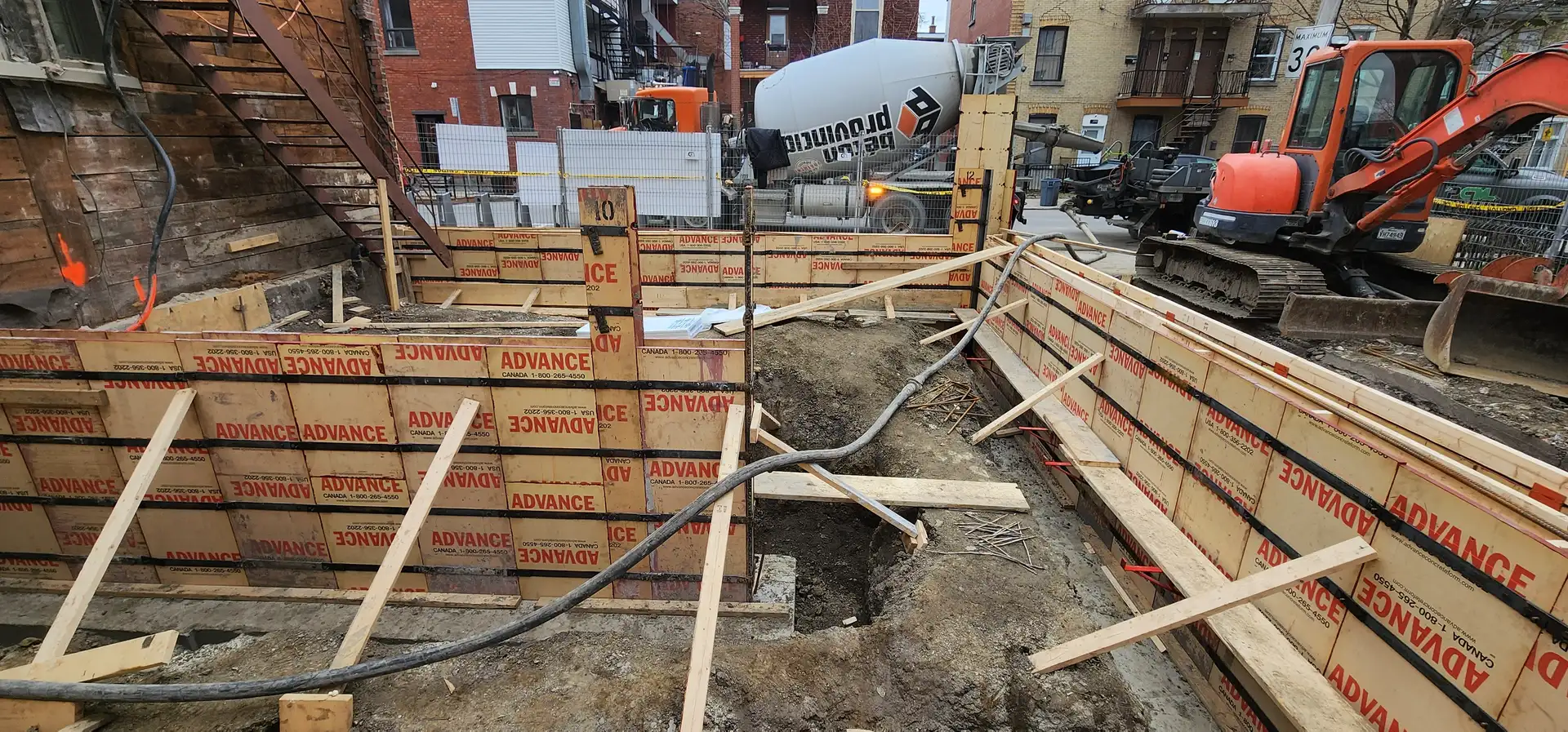 Réalisations agrandissement commercial - Stabili pieux