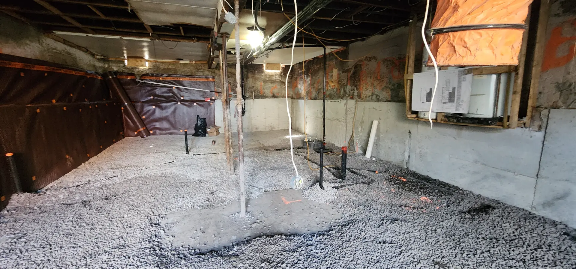 Réalisations agrandissement sous-sol - Stabili pieux