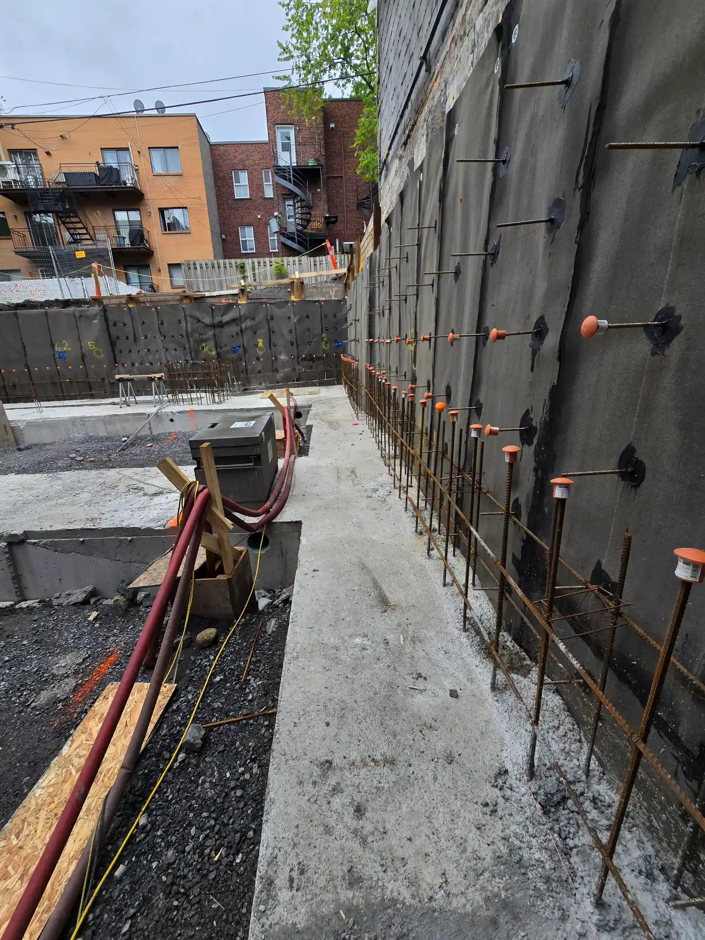 Réalisations coffrage projet résilience - Stabili pieux