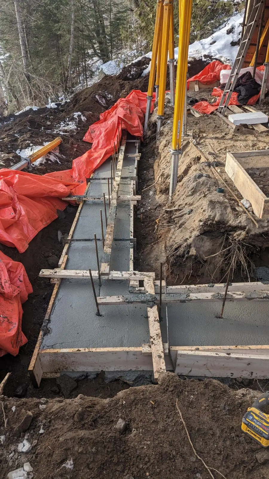 Réalisations remplacement de fondation - Stabili pieux